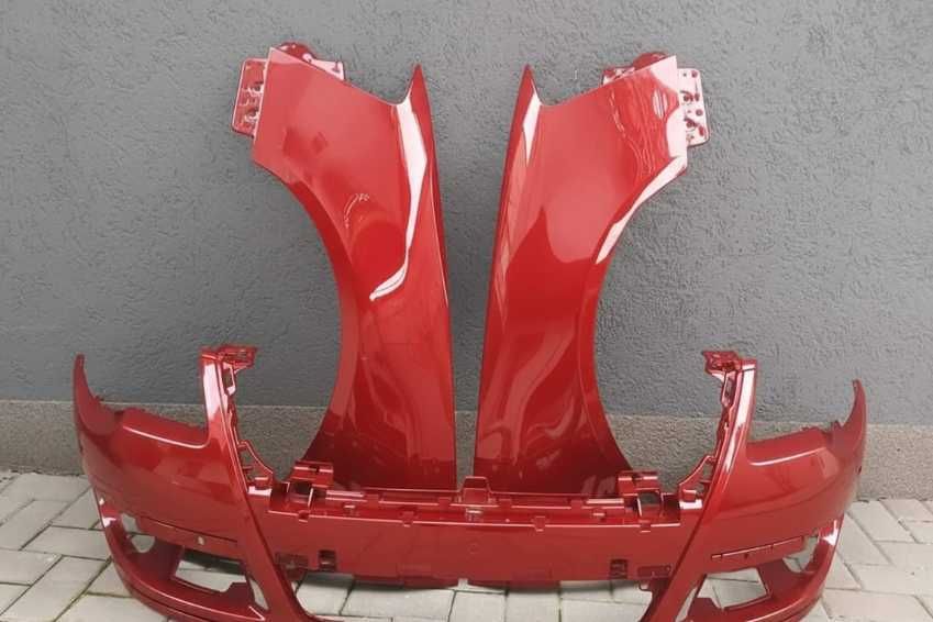 Bara + Aripa Fata Dreapta & Stanga VW Passat B6 2005-2011 Vopsita Rosu