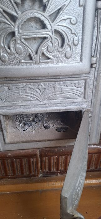 Sobă teracotă tradițională gaz/lemne