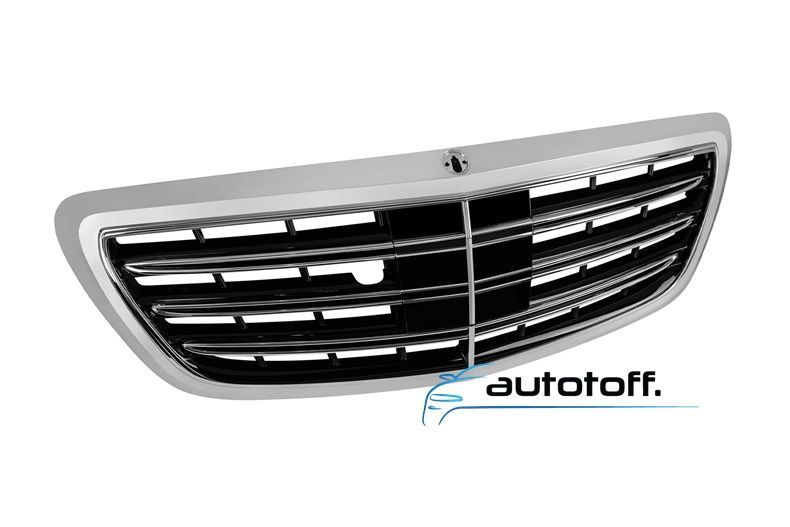 Grila centrala Mercedes S-Class W222 (2013-2020) S63 S65 Design Chrome