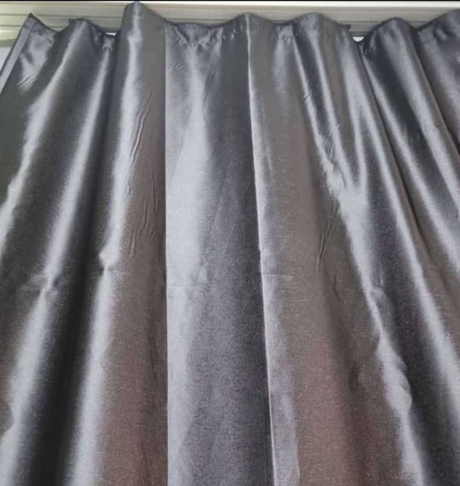 Завеси в графитено сиво
