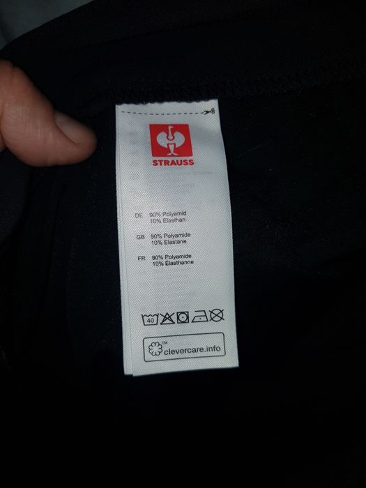 Mascot pantaloni de salopeta măsură 36/52/ 53cm in talie