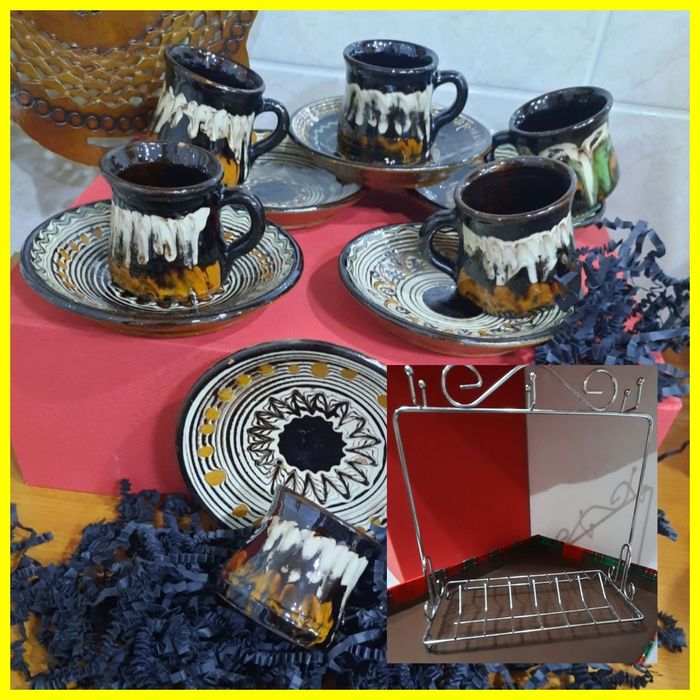 Set ceramică Horezu 6+6.