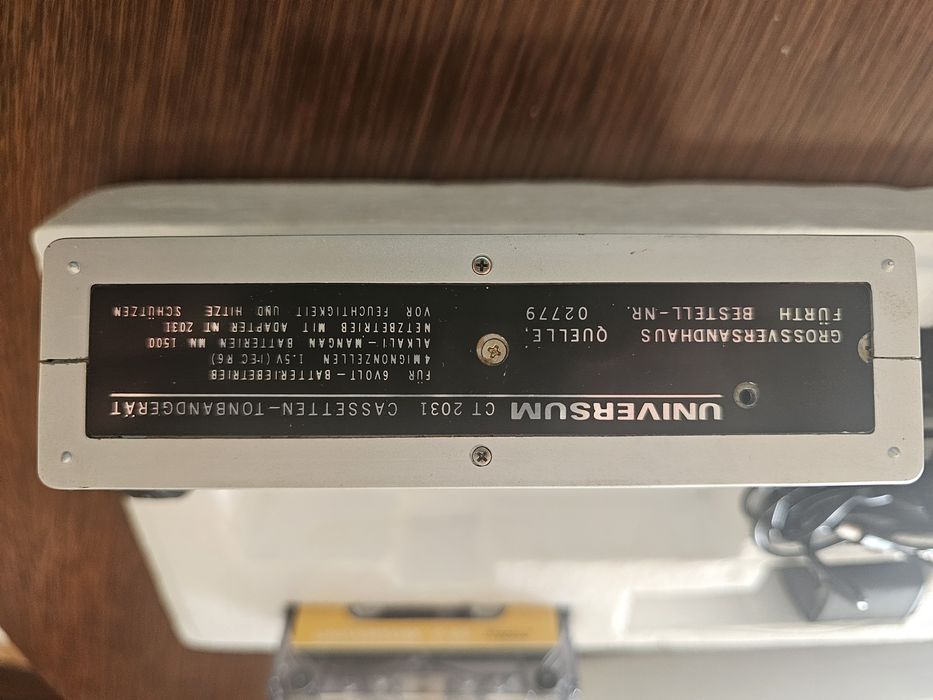 Walkman Universum CT2031