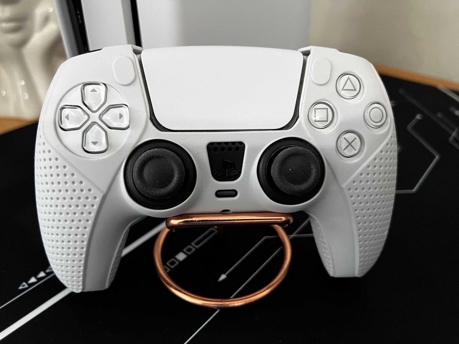 PlayStation 5 SLIM 1TB D Chassis White + Casti Gaming Wireless PlayStation 5 Pulse 3D Black