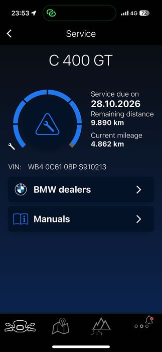 Scuter Bmw C 400GT  garantie 2027