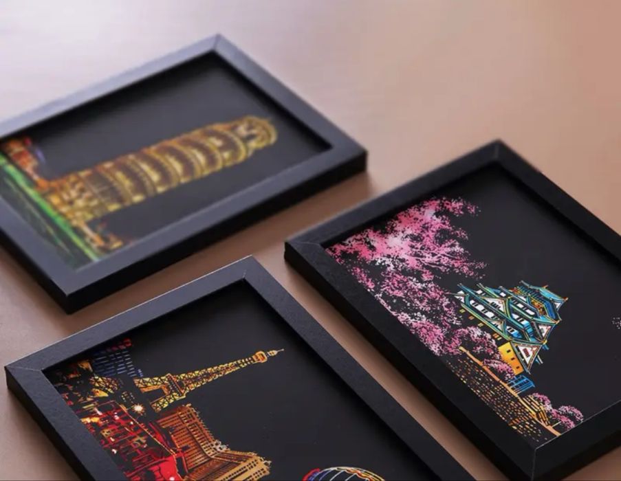 Скретч арт в подарок (4шт)