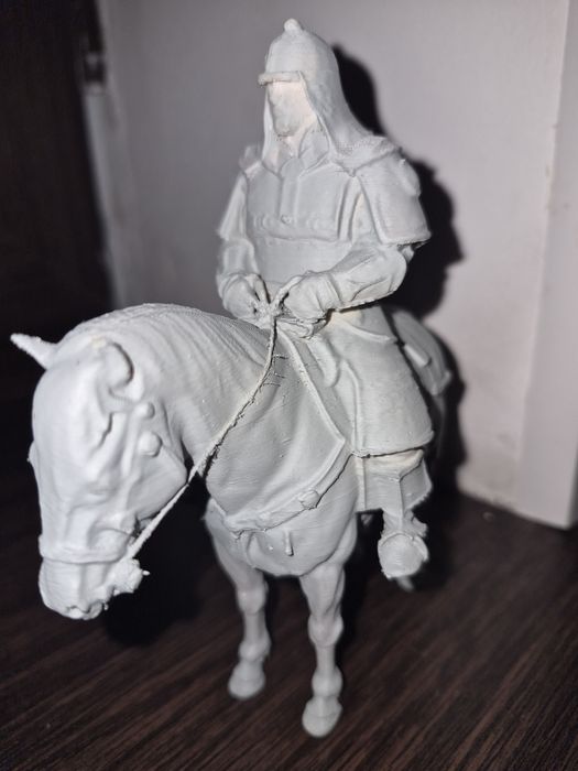 3D принтер мүсін Боялмаған грунталған 
Боялмаған (ақ/