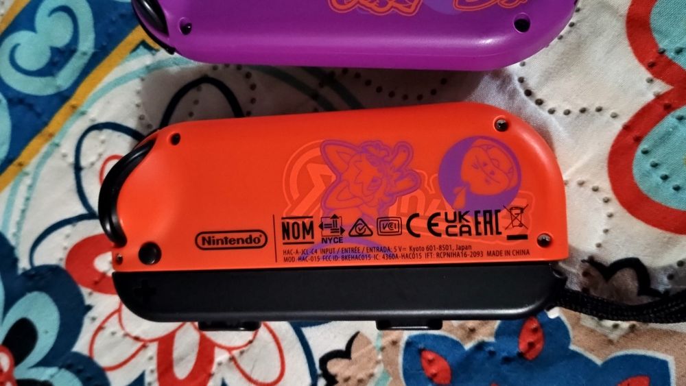 Controller jucarii jucarie copii Joicon Joycon Joy Cons Con Nintendo Switch noi Pokemon Editioni plus dock incarcare cu baterii AA tot noi