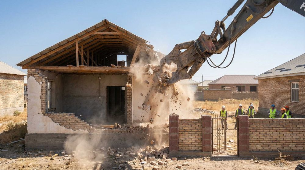 Снос домов/ Демонтаж