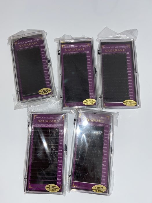 Ресницы для наращивания Nagaraku natural