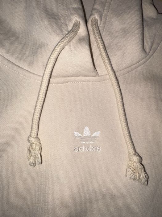 Оригинален кремав суичър Адидас