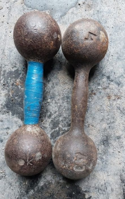 Гантели советские железные.