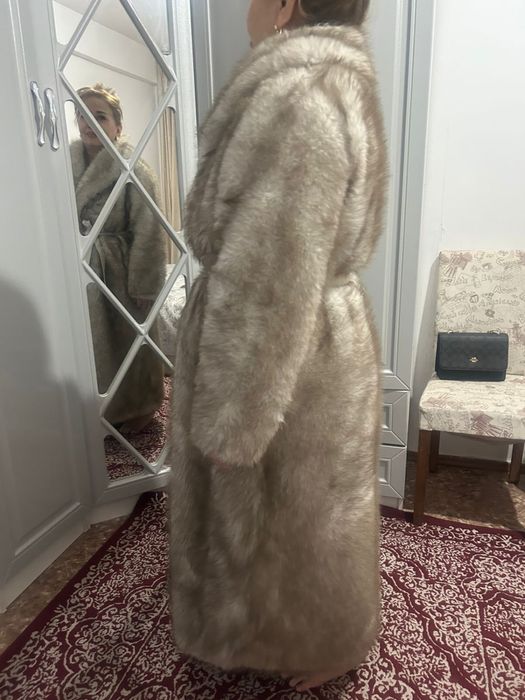 Новая длинная шуба
