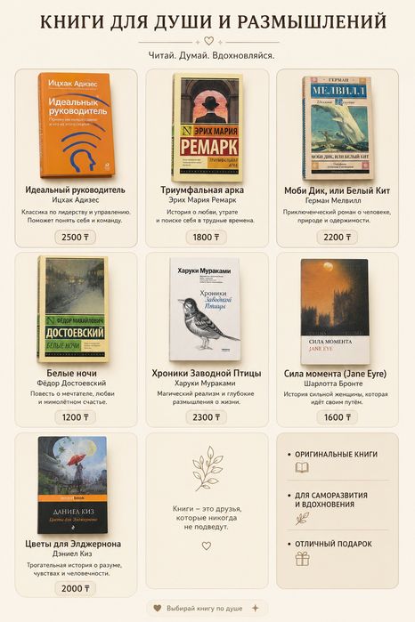 КНИГИ разных жанров в продаже