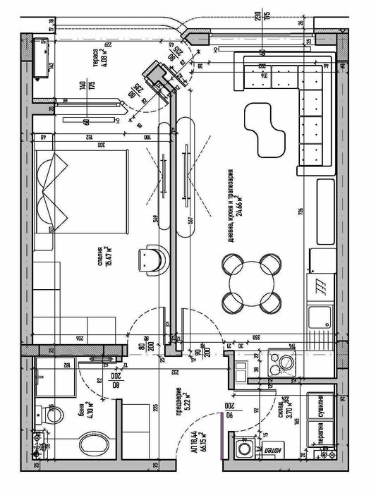 Продава се Двустаен апартамент в София, Малинова долина - 79 кв.м за 1414 €/кв.м - Снимка #12