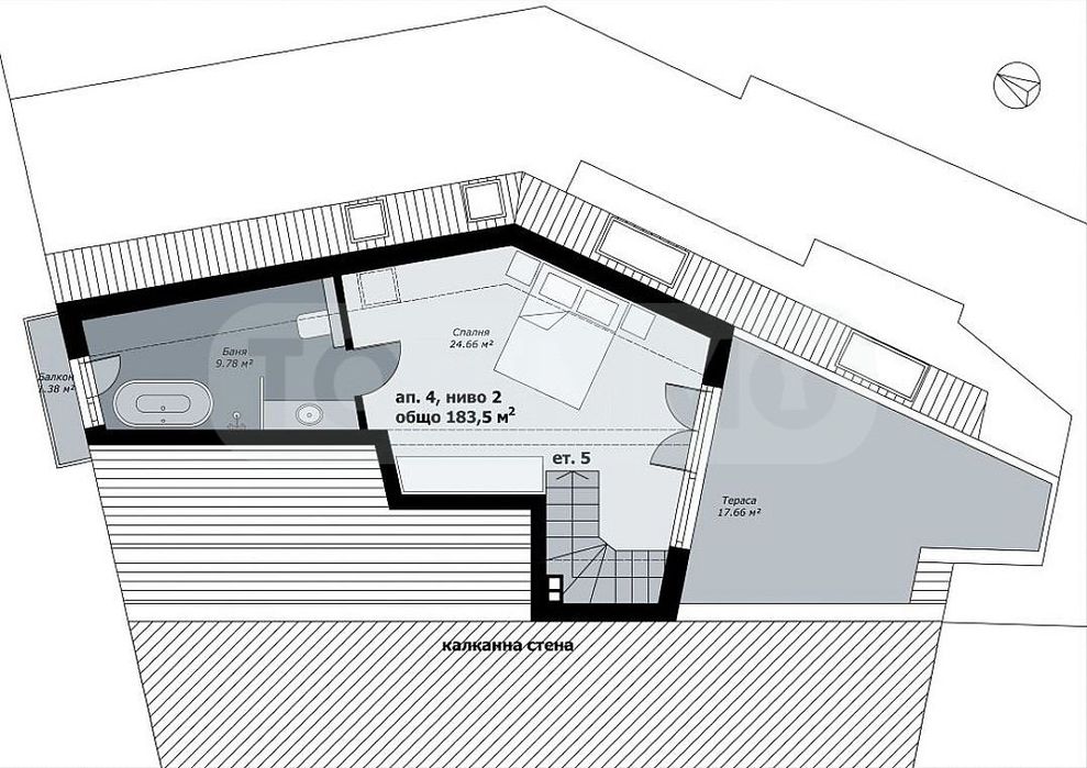 Продава се Мезонет в Варна, Гръцка махала - 183 кв.м за 2159 €/кв.м - Снимка #4