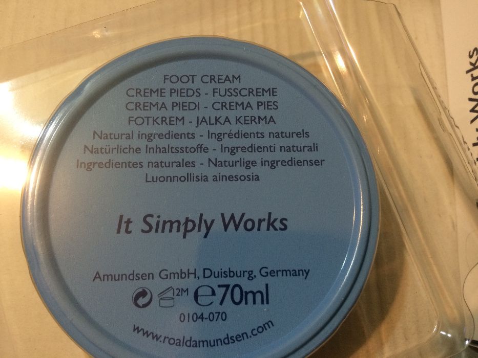 Crema pentru picioare Roald Amundsen 70ml