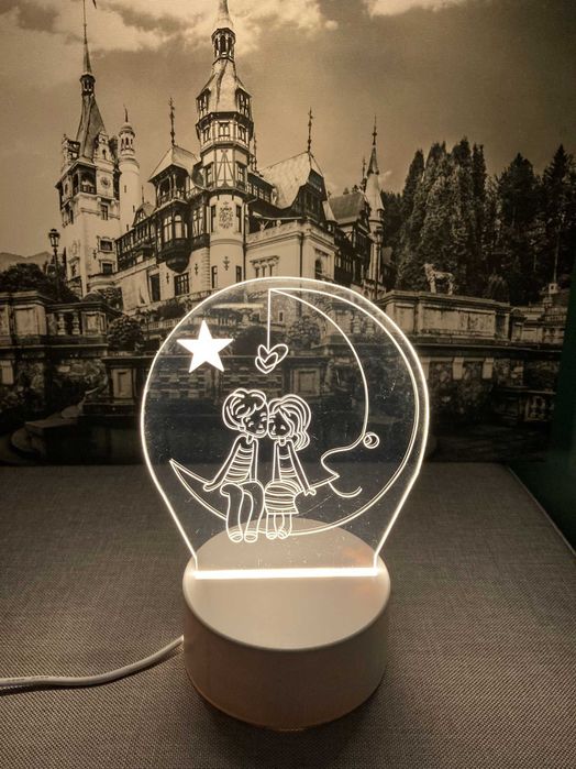 Lampa decorativa 3D LED