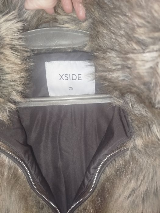 Дамско яке с косъм