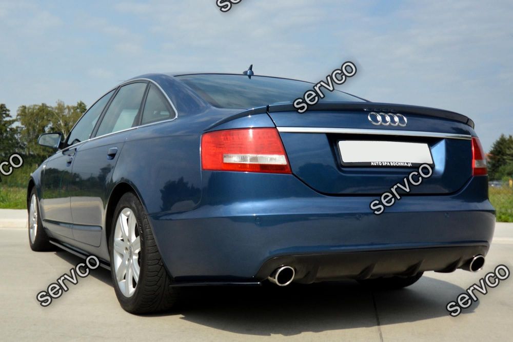 Set ornamente praguri Audi A6 C6 4F S-line 2004-2011 v1