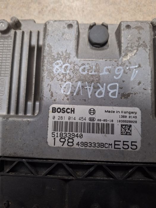 Компютър двигател за Lancia Delta, Fiat Bravo 1.6 JTD