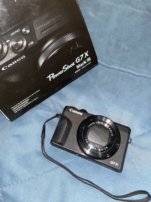 Фотоаппарат canon g7x mark 3