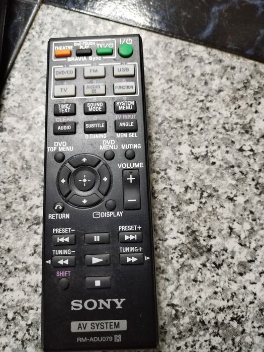 Telecomanda sistem audio Sony și Panasonic