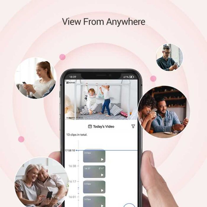 Camera Supraveghere Wireless copil, bebelus, animale EZVIZ BM1 Noua