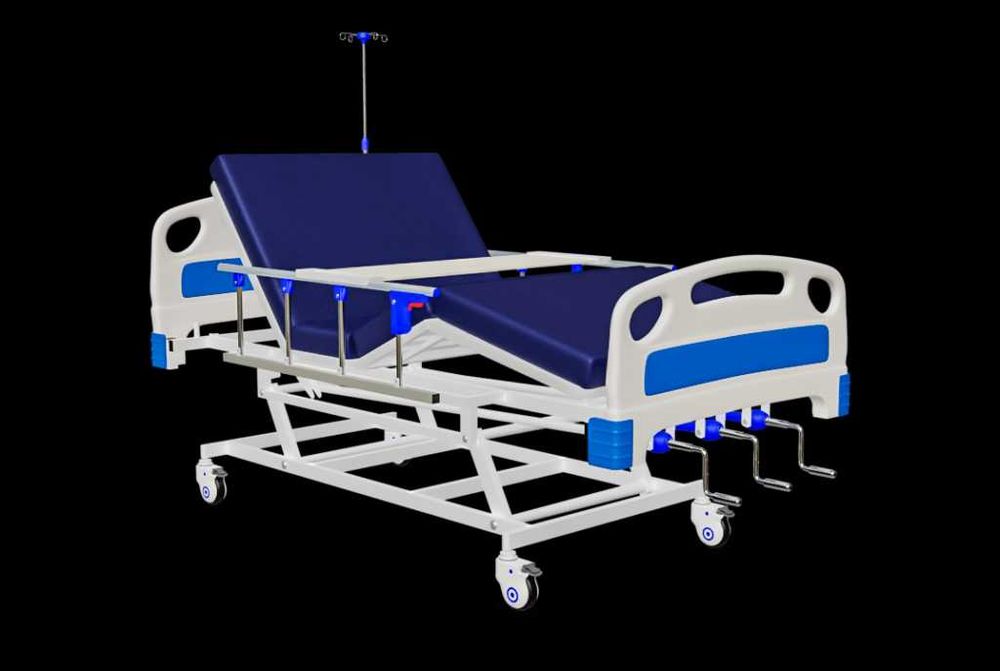 3 funksiyali tibbiy karavot sotuv va ijara uchun mavjud.