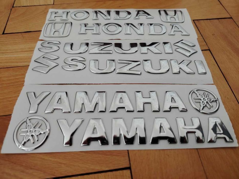 3D Надписи за Suzuki/Сузуки/Yamaha/Ямаха/Honda/Хонда