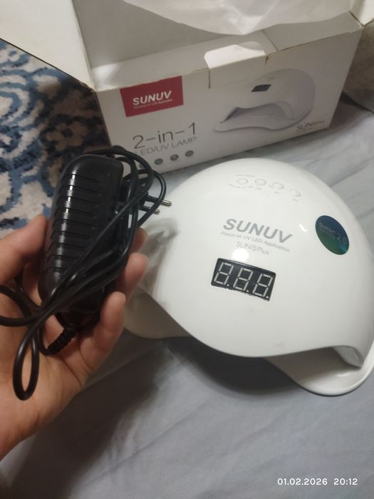 Manyikur pedikyur uchun lampa