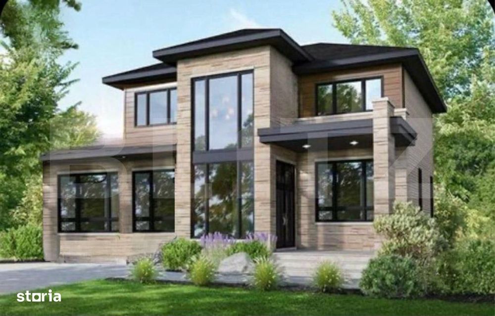 Casa 320 mp, teren 700mp, Feleacu, constructie high-end view spre oras