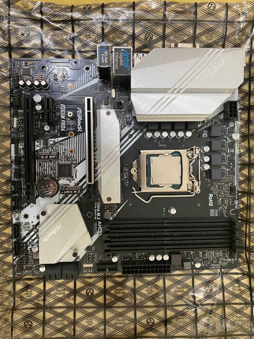 Комплект Asrock B365M Pro4 + Intel Core i5-8600K