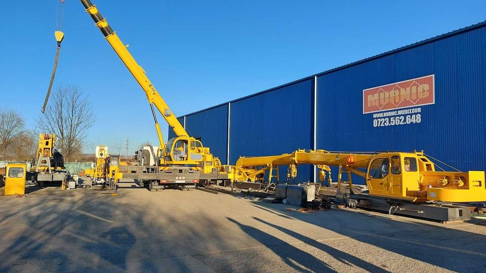 Volvo FM11  an 2019 ,7000 km , macara noua de 30 tone cu 35 metri brat