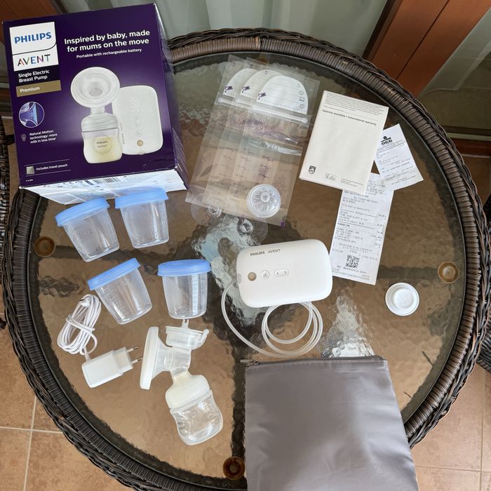 Philips Avent SCF396/31 Premium електрическа помпа за кърма с батерия