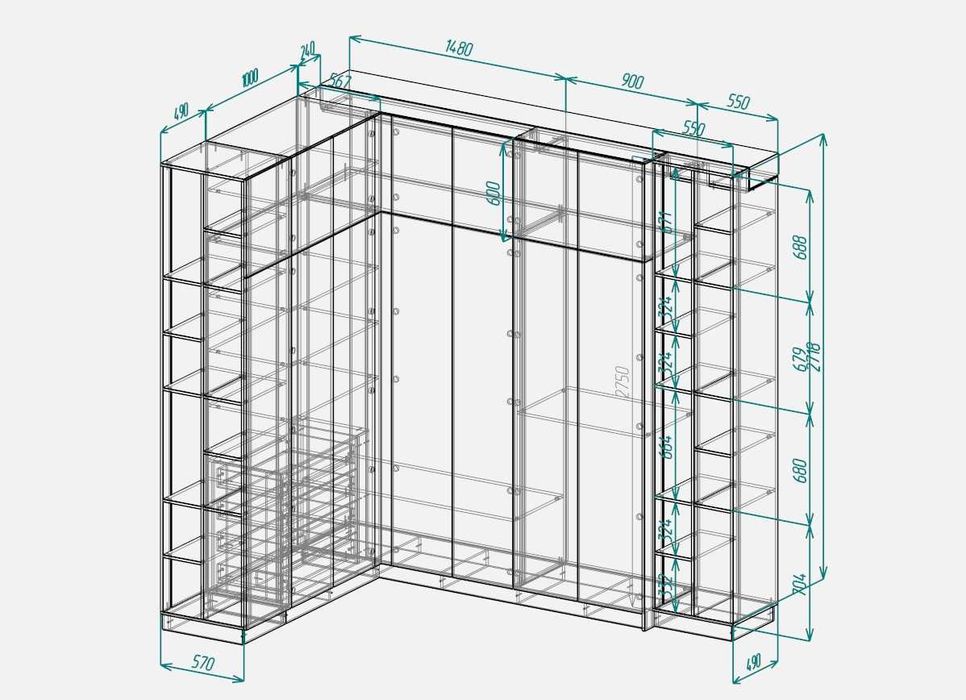 Распил, чертежи, присадка, схема сборки мебели, базис мебельщик