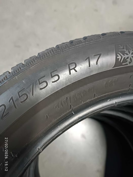 2бр.всесезонни гуми 215/55/17 Michelin