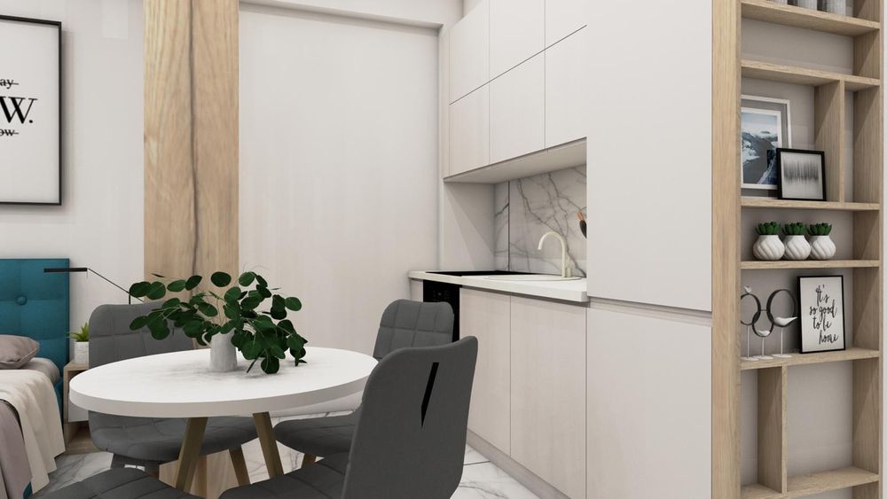 Studio Sea On cu vedere la mare de vanzare TVA inclus