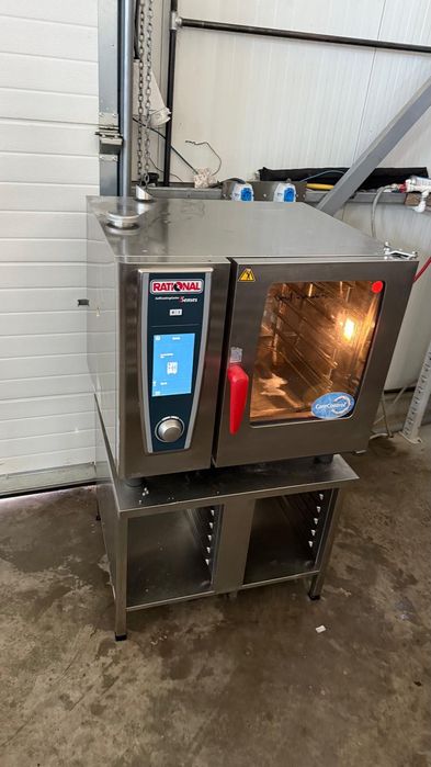 Cuptor Gastronomic Rational 6 tavi white efficiency electric 3 bucati