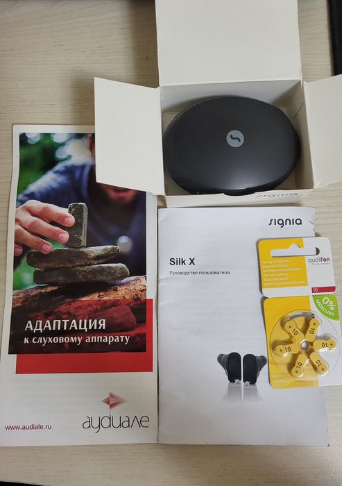 слуховой аппарат signia silk 2x