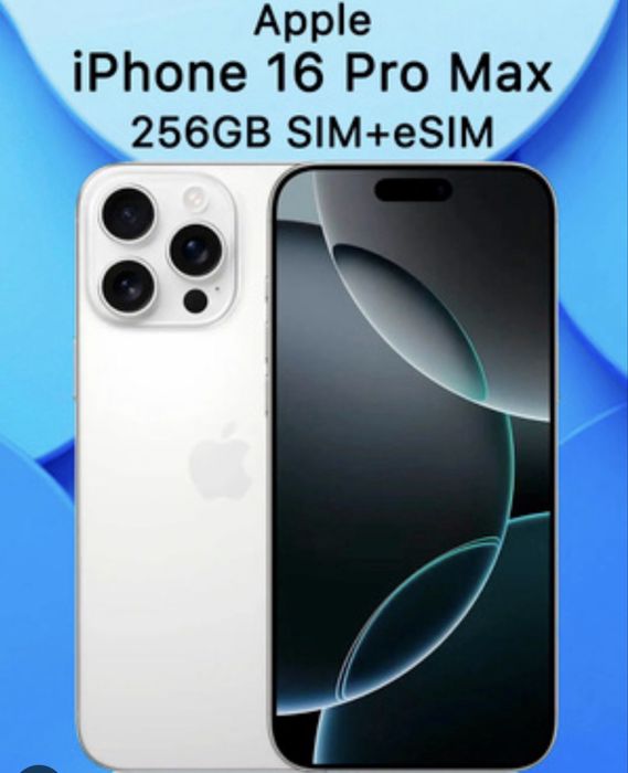 Iphone 16 pro max 256 gb