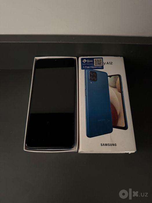 Samsung A12  yengidek kop ishlatilmagan hech qanaqa defekti yoq  zór