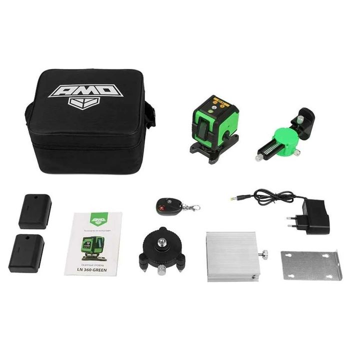 Лазерный уровень AMO LN 360 GREEN