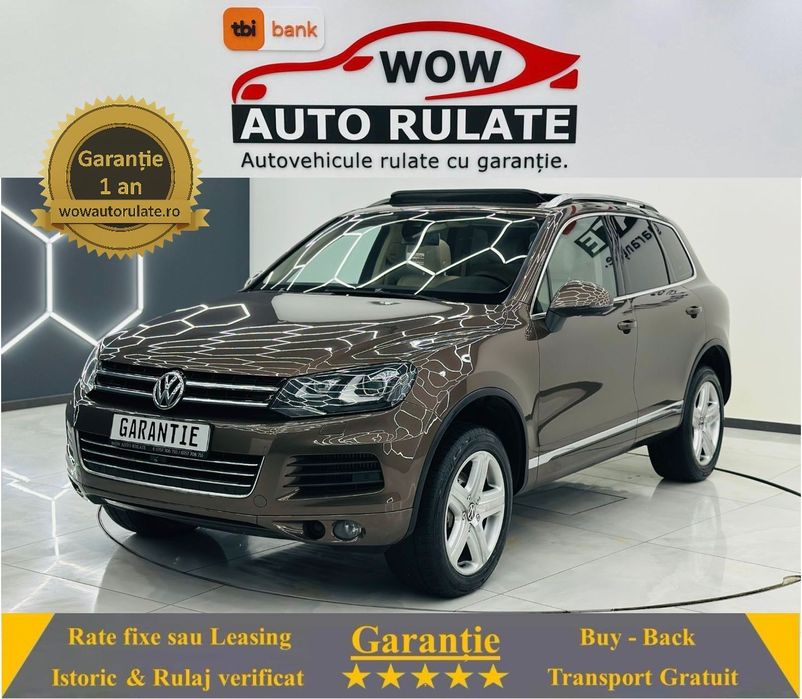 Volkswagen Touareg 2012 3.0D 4x4 E5 Garantie 12 Luni Rate AVans 0 Doar Cu Buletinul
