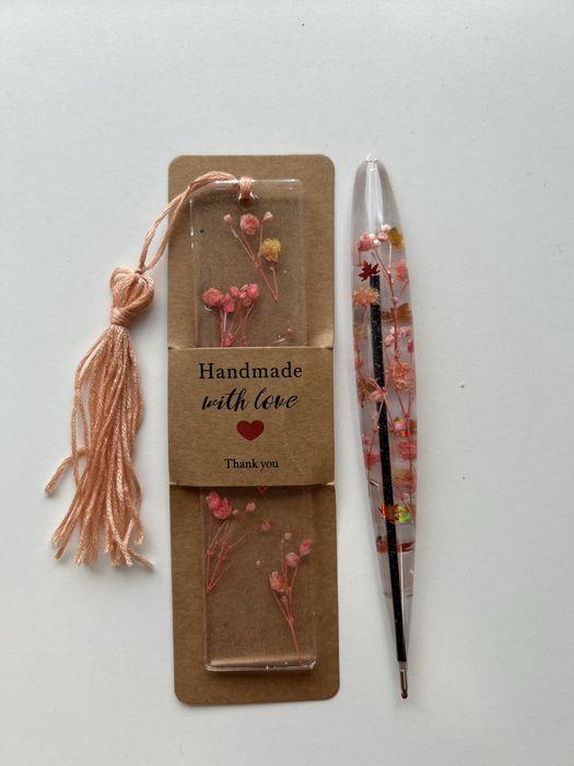 Seturi din rășina pix-semn de carte-breloc