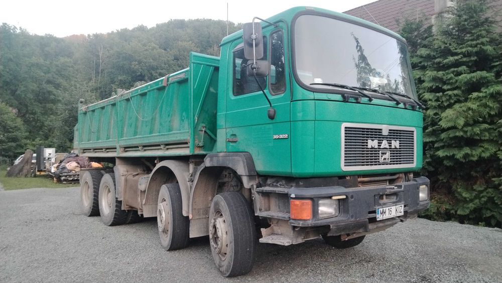 Man 8x4 Basculabil 1992