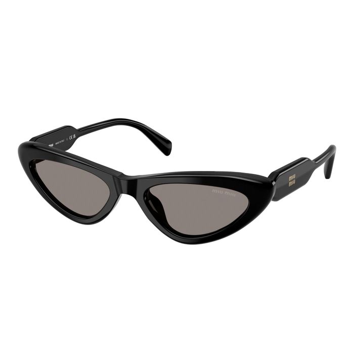 Miu Miu MU B11SU 16K80Q Black - Women's Sunglasses 55mm