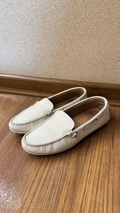 Туфли мокасины 36 размер кожаные