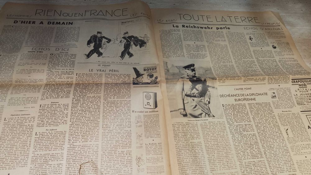 Reviste/Jurnale vechi Franceze “ 1933, Le magazine d´aujourd`hui ”