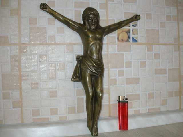 Бронзова Фигура Икона Исус